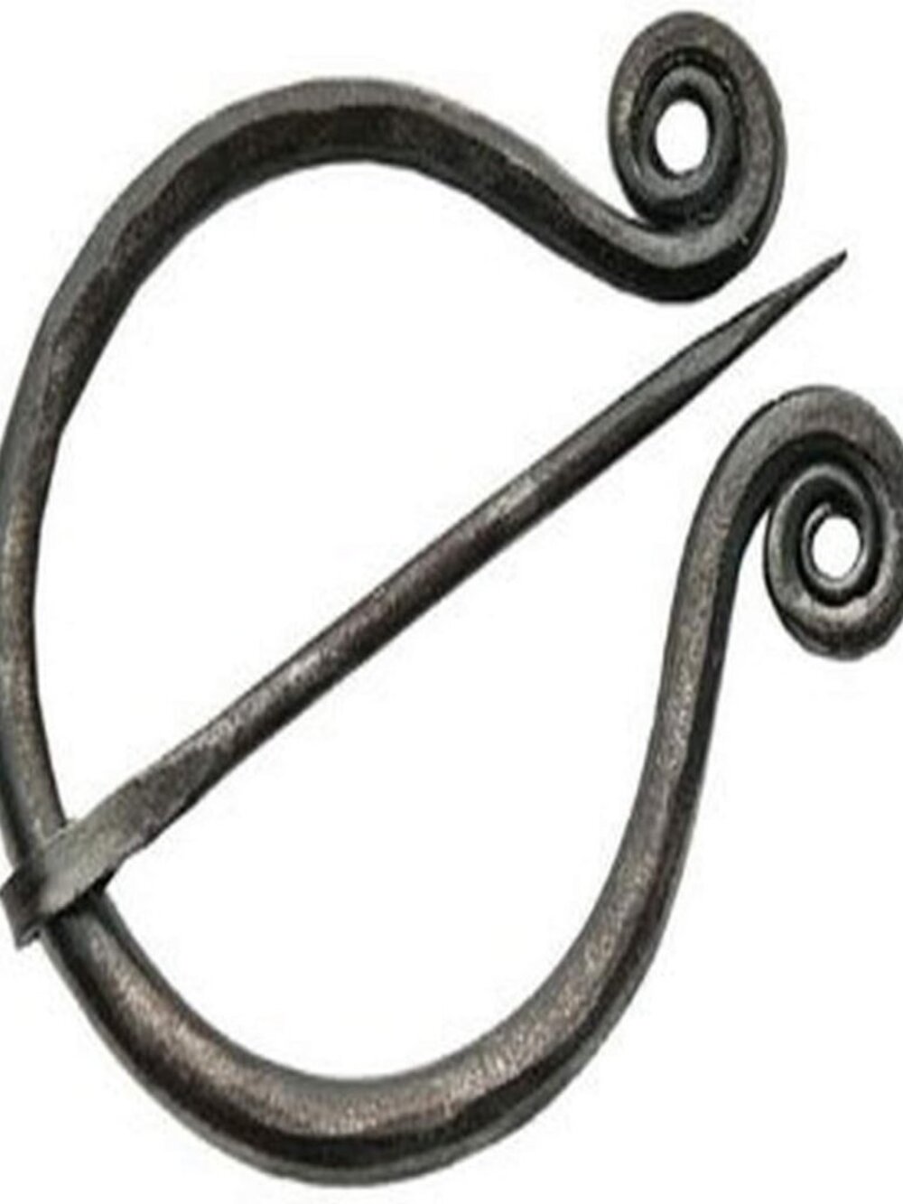 Supplies Medieval Cloak Pin - 4.25 Inch Carbon Steel Celtic Brooch for Cloaks an